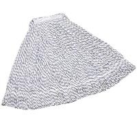 Rubbermaid Commercial Web Foot Finish Mop, 1" Headband, FGA41306WH00