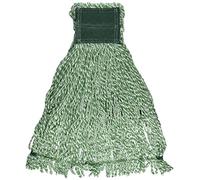 Rubbermaid Commercial Web Foot Microfiber Mop, Large, Green, FGA85306GR00