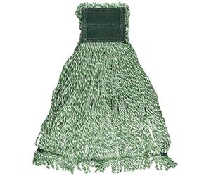 Rubbermaid Commercial Web Foot Microfiber Mop, Large, Green, FGA85306GR00