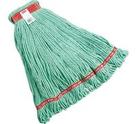 Rubbermaid Commercial Web Foot Shrinkless Mop, Green