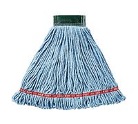 Rubbermaid Commercial Web Foot Shrinkless Wet Mop, Medium, Blue FGA25206BL00