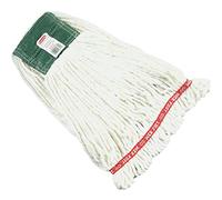 Rubbermaid Commercial Web Foot Shrinkless Wet Mop, Medium, White, FGA25206WH00