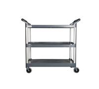 Rubbermaid Commercial Xtra Open Cart - Black