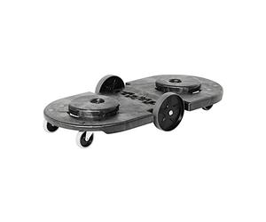 Rubbermaid Commerical Products Brute Tandem Dolly Black FG264600BLA