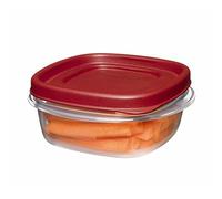 Rubbermaid Easy Find Lid 1.25-Cup Food Storage Container, Red