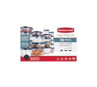 Rubbermaid easyfindLids (36 pieces), Blue