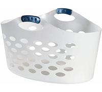 Rubbermaid Flex 'N Carry Laundry Basket - White Home