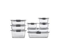 Rubbermaid Food Containers with Lids (18 Pieces Total), Set of 9 (Varied Sizes)