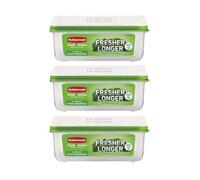 Rubbermaid FreshWorks Food Storage Containers with Lids (Pack of 3)