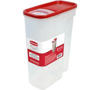 Rubbermaid Modular Food Storage Cereal Container with Flip Top, Large 22 Cup, Racer Red 1856060