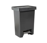 Rubbermaid Premier Series Step-On Bin 71 L Charcoal - Single or Dual Stream - 2181031