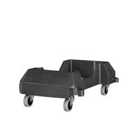Rubbermaid Slim Jim Black Bin Resin Dolly (Each)