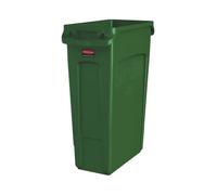 Rubbermaid Slim Jim Green Vented Bin 87Ltr (Each)