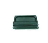 Rubbermaid Slim Jim Swing Lid Green