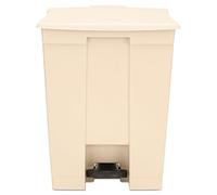 Rubbermaid Step on Pedal Bin Beige 68L