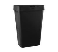 Rubbermaid Touch-Top Kitchen Trash Can with Lid, 12.2 Gallon, Black, Garbage Container for Home/Kitchen/Apartment/Garage