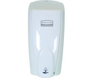 Rubbermaid White Autofoam Dispenser & Alcohol Plus Hand Rub Bundle