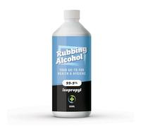 Rubbing Alcohol 500ml - 99% Pure Isopropanol IPA for Cleaning, Medical Use, Electronics, Glass, De-icer, Painting