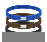 Rubbish Bin Bands, Rubber Band Set, 3X Litter Tray Strips, Bin Strips, Rubbish Bin Bag Holder for Round Rubbish Bins and