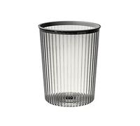 rubbish bin Lidless Garbage Can Beautiful and Practical Plastic Garbage Can for Household Office Tr Can indoor bin with lid(Yellow,Large) (Gris L)