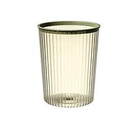 rubbish bin Lidless Garbage Can Beautiful and Practical Plastic Garbage Can for Household Office Tr Can indoor bin with lid(Yellow,Large) (Green L)