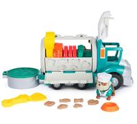 Rubble and Crew, Growlin’ Grub Food Truck Playset, Action Figure, Play Kitchen Accessories and Kinetic Build-It Play Sand, Kids’ Toys for Boys and Girls 3+