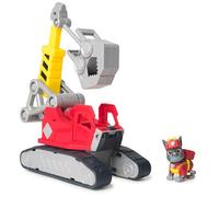 Rubble & Crew Charger's Mega Power Crane, Toy Truck with Charger Figure and 2 Detachable Tools, PAW Patrol Kids Toys for Boys and Girls Ages 3 and Up.