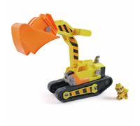 Rubble & Crew Rubble's Ultimate Tool Bulldozer Vehicle, Toy Truck with Action Figure, PAW Patrol Kids Toys for Boys and Girls Ages 3 and Up.