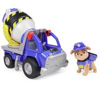 Rubble & Crew, Mix’s Cement Mixer Toy Truck with Action Figure and Movable Construction Toys, Kids Toys for Ages 3 and Up