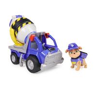 Rubble & Crew, Mix’s Cement Mixer Toy Truck with Action Figure and Movable Construction Toys, Kids Toys for Ages 3 and Up