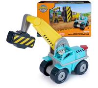 Rubble & Crew Motor Mega Hammer Vehicle, 25,4 cm Construction Truck with Motor Action Figure, PAW Patrol Kids Toys for Boys and Girls Ages 3 and Up