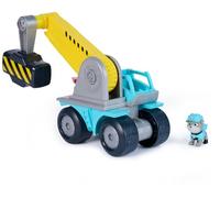Rubble & Crew Motor Mega Hammer Vehicle, 25,4 cm Construction Truck with Motor Action Figure, PAW Patrol Kids Toys for Boys and Girls Ages 3 and Up