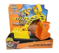 Rubble & Crew Ultimate Tool Bulldozer 4 Tools Rubble Figure Kids Gift Toy