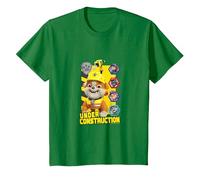 Rubble & Crew Under Construction T-Shirt, Youth, Kelly Green, 3T