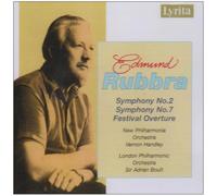 Rubbra: Symphonies Nos 2 and 7 , FESTIVAL OVERTURE-RARE ORIGINAL 1992 EDITION