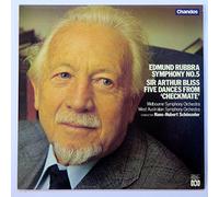 Rubbra: Symphony No 5 in B Flat, Op 63; Bliss: Five Dances From "Checkmate"; West Australian Symphony Orchestra, Hans-hubert Schonzeler, Cond.lp