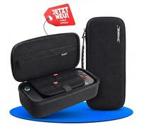 Rubby Rubber Dobe Tasche für Nintendo Switch 2, Nintendo Switch 2 Case Groß, Schutzhülle für Reisen, Kartenfach für NS 2 Spiele, Hard-Case Schutz & Zubehörfächer