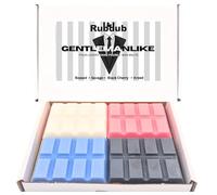 Rubdub Gentlemanlike Collection - 4 x 30g Strong Wax Melts - Black Cherry, Savage, Kreed & Bossed | Long Lasting | Highly Scented Wax Melts Gift Set
