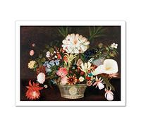 Rubens Peale American From Nature In The Garden Large Framed Art Print Poster Wall Decor 18x24