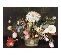 Rubens Peale American From Nature In The Garden Large Wall Art Print Canvas Premium Poster Mural