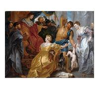 Rubens The Judgement Of Solomon Large Art Print Poster Wall Decor Premium Mural