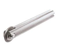 Rubi | 18 mm Carbide Scoring Wheel for Wall Tiles, Floor Tiles and Porcelain Tiles | 18MM Plus Silver Scoring Wheel (03/4”) | High Resistance and Duration | for Tx-Max & TZ Professional Cutters