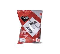 RUBI 3954 | Leveling Wedges for Tiles | 400 Units | Ceramic Pliers Wedges | for 30 x 30 cm and Higher Formats | Delta Level System N (B-400 UN)