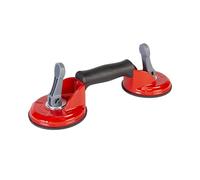 Rubi 66952 Double Sucker Surfaces RUGOUS RM, red