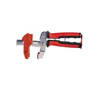 Rubi | Delta Level System Fast-Fix Pliers | Without Screws, Faster and Intuitive | Made of Steel with Bi-Material Soft-Grip Handles for Greater Ergonomics