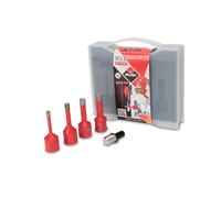 Rubi Dry Diamond Tile Drill Bit Kit 4x Diamond Bits (6-12mm) - 50938