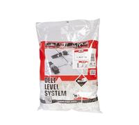 RUBI | Leveling Cable Ties for Ceramic | 1,5 mm Flange for Ceramic Tiles Between 3 and 12 mm | for 30 x 30 cm and Higher Formats | 400 Pieces | Flange Delta Level System