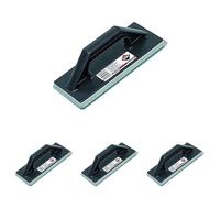 RUBI | Plastic Handle Grout Float | Rubber Float for Grouting Ceramic Tiles | Ideal for Filling Joints up to 3 mm Wide | Solid Rubber Grout Float SuperPro (Pack of 4)