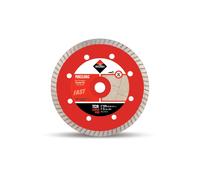 Rubi TCR Superpro Dry Cut Turbo Diamond Blade for Porcelain Tiles and Stone