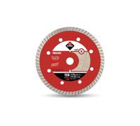 Rubi TCR Superpro Dry Cut Turbo Diamond Blade for Porcelain Tiles and Stone